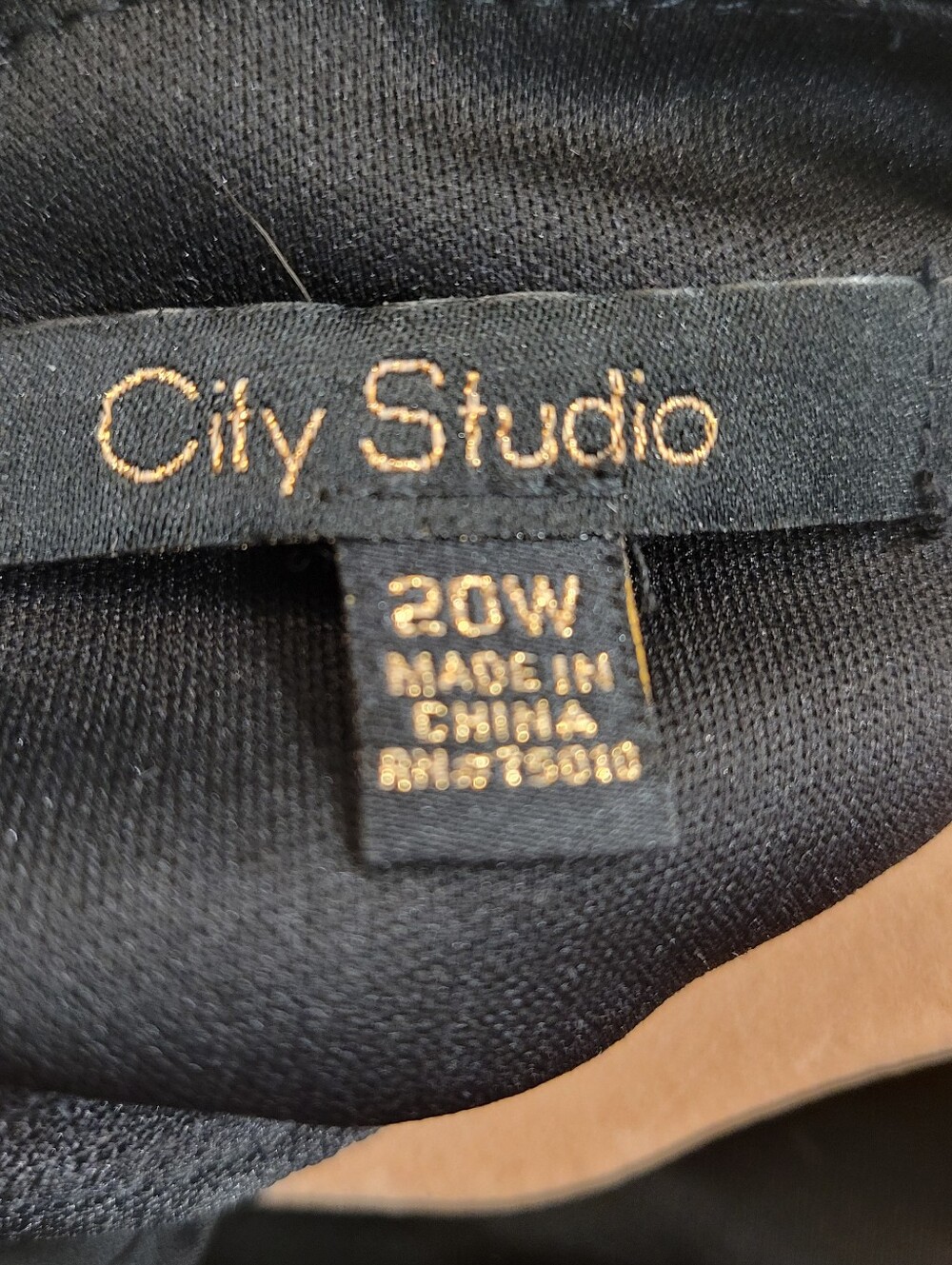 City Studio Black Maxi Dress with Multicolor Floral Embroidery - Picture 12 of 14